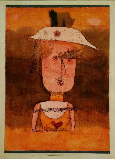 Portrait of Mrs P. in the South  - Paul Klee